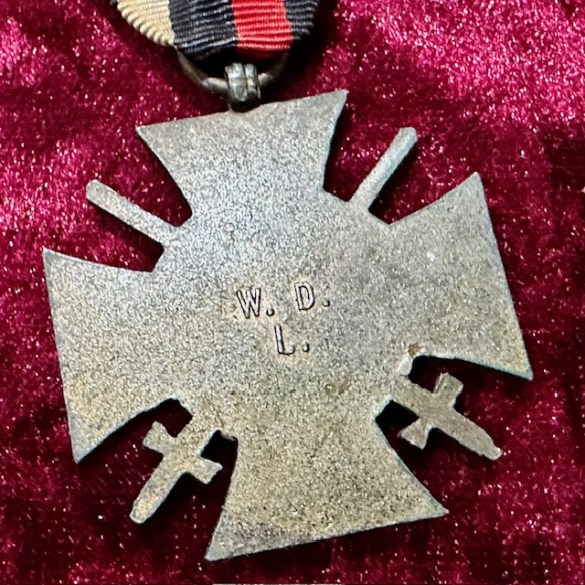 WWI Combatants Cross of Honour 2